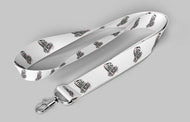 HP RACERS NEW LANYARD WHITE